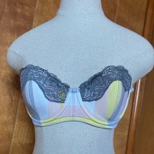 Strapless bra